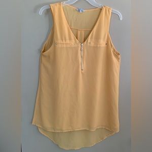 Naked Zebra Brand Sleeveless Flowy Lightweight Top